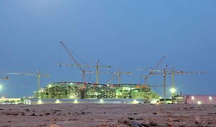 How does steel play a part in this historical event for Qatar?