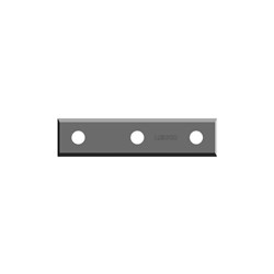 LEUCO TURNOVER KNIVES HW WITH 2 CUTTING EDGES, END SHARPENED - 3 HOLES 50X12X1.7N