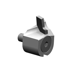 LEUCO REPLACEMENT PROFILE SEGMENT DP FOR MULTI-PROFILE CUTTER OTT-AKF 17.2X8.9X14.2 R