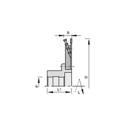 LEUCO SAW SEGMENT HOGGER HW MOUNTED ON BUSHING FOR FINGER JOINTING LINES - GRECON Ã?250X