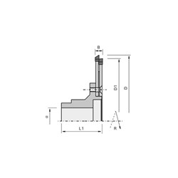 LEUCO SCORING SAW BLADE SET HW "ES" - FOR FINGER JOINT MACHINES Ã?200X11.6XÃ?40 Z=48+