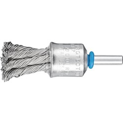 Pencil Brush 6mm Shaft Mounted - Twist Knot Wire  PBG 1919/6 INOX 0.60