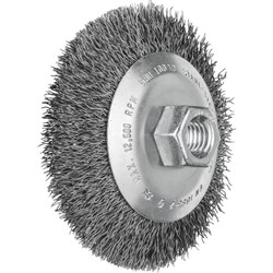 Flared Cup Brushes KBU - Crimped STEEL Wire