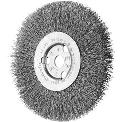Wheel Brush RBU - Crimped STEEL Wire - For Use On Angle Grinders M14 Thread  RBU 12512/M14 ST 0.30 SG