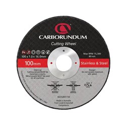 (PACK OF 10) CARBO 100 X 1 X 16 MET UTW ULTRA THIN DISCS