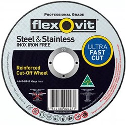 Flexovit 9'' Metal Cut-Off Wheel 230 x 1.9 x 22.23mm