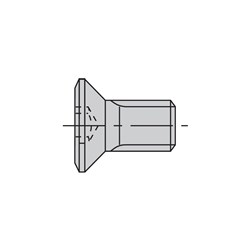 LEUCO COUNTERSUNK SCREWS - FOR HOGGER SEGMENTS M8X12.5 T30