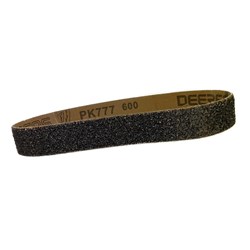 Abrasiflex BT51132 PK777 Black P600 Cork Glassworking Abrasive Belt 25 x 533mm 