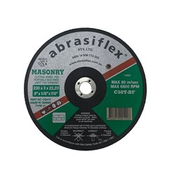 Abrasiflex CO410 Masonry Cutting Wheels 230 x 3 x 22 C30T