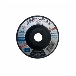 Abrasiflex DC1053 Depressed Centre Metal Grinding Wheels - Iron Free 115 x 6 x 22 A36U  I/F
