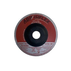 Abrasiflex DC5050 Depressed Centre Flexible Grinding Wheels 125 x 3 x 22 AC36