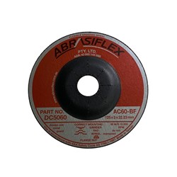 Abrasiflex DC5060 Depressed Centre Flexible Grinding Wheels 125 x 3 x 22 AC60