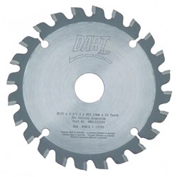 DART 115MM X 4.4MM X 3.5MM X 22.23MM Z=24 TCT NEG TRZ ALUM MILLING CUTTER SAW BLADE