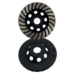 Abrasiflex DP47505 Diamond Turbo Cup Wheel 115 x 22 