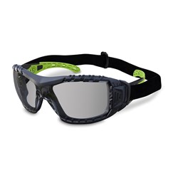 EVOLVE SMOKE SAFETY GLASSES WITH GASKET & HEADBAND  HEADBAND