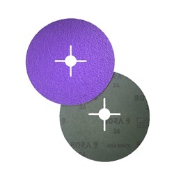 Abrasiflex FD35195 BORA-9 Deerfos Resin Fibre Disc 180 x 22 SG36