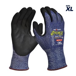 G-FORCE ULTRA CUT D THIN NITRILE COATED GLOVE - XLARGE COATED XLARGE