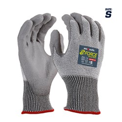 G-FORCE SILVER CUT E GLOVE, PU COATED GLOVE - SMALL SMALL