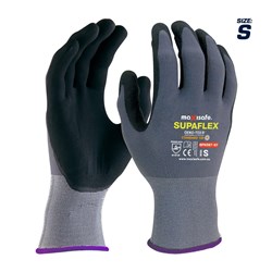 SUPAFLEX NYLON GLOVE, SUPERFLEX COATING - SMALL SMALL