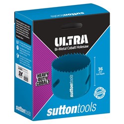 SUTTON HOLESAW H105 BI-METAL COBALT M42 105MM (4-1/8) ULTRA BOXED