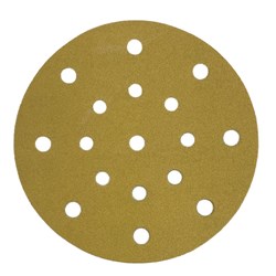 Abrasiflex HK26440 Deerfos Gold Velstick Sanding Disc 150mm x 17 Hole FESTO P240