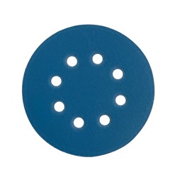 Abrasiflex HK28085 Revcut Blue Velstick Sanding Disc 125mm 8 Hole P240