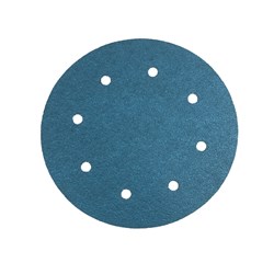 Abrasiflex HK28460 Revcut Blue Velstick Sanding Disc 203mm x 8 Hole P36
