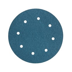 Abrasiflex HK28465 Revcut Blue Velstick Sanding Disc 203mm x 8 Hole P40