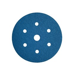 Abrasiflex HK28610 Revcut Blue Velstick Sanding Disc 150mm x 7 Hole P60