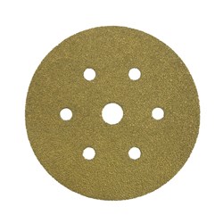 Abrasiflex HK28705 Deerfos Gold Velstick Sanding Disc 150mm x 7H P40
