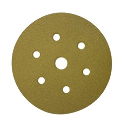 Abrasiflex HK28765 Deerfos Gold Velstick Sanding Disc 150mm x 7H P800