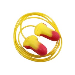 COMFORTLITE T-SHAPE CORDED EARPLUGS, CLASS 5 26DB BOX OF 100 PAIRS