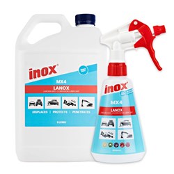 INOX LANOX MX4 Heavy-Duty Lanolin Lubricant & Corrosion Protection – 5L