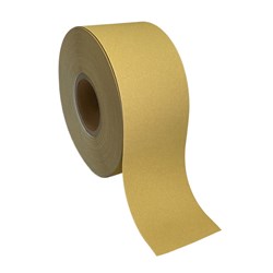 Abrasiflex RL61615 CA331 'C' Weight Revcut Gold Non-loading Paper Roll 100mm x 50m P180