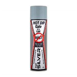HOT DIP BRIGHT SILVER ZINC AEROSOL 400G