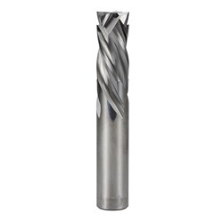 Carbitool® T4SRM161/2Q 4 Flute Compression Spiral - For Mortising - Short Upcut 1/2" X 1" X 3"| Upcut=1/4" (6.35mm) | SHK=1/2" (12.70mm) | Z=4 