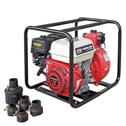 TM532-250 ITM WATER PRESSURE PUMP PETROL 6.5HP GX200 HONDA 50MM 21.000 L/H 75M LIFT