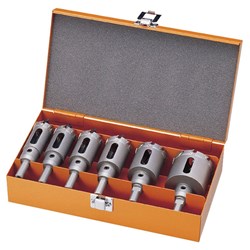 HOLEMAKER MCTN SET # 2  C ONTAINS  20  22  25  32  40 & 50MM DIA