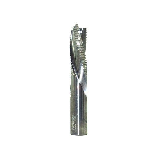 AUSPRO 18mm X 55 X 110 X 3 FLUTE  X 18mm SHANK UPCUT ROUGHING SPIRAL
