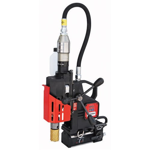 HOLEMAKER AIR 45, PNEUMATIC MAGNETIC BASE DRILL, 2MT,190 / 290 RPM, CAP: 45MM DIA X 52MM
