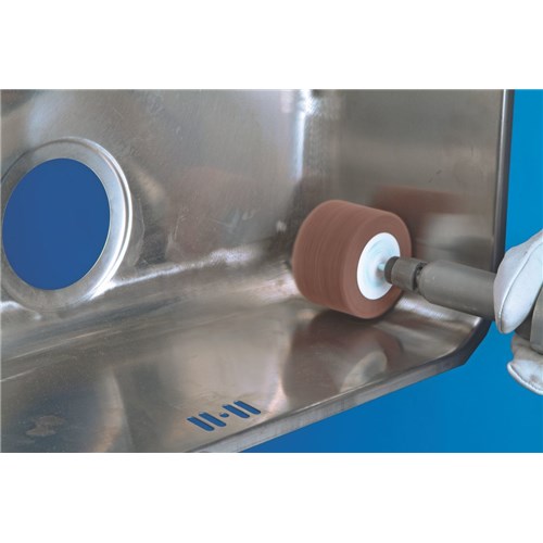 PFERD POLINOX Mounted Finishing Wheels Aluminium Oxide - 6mm Shank - Surface Conditioning PNL