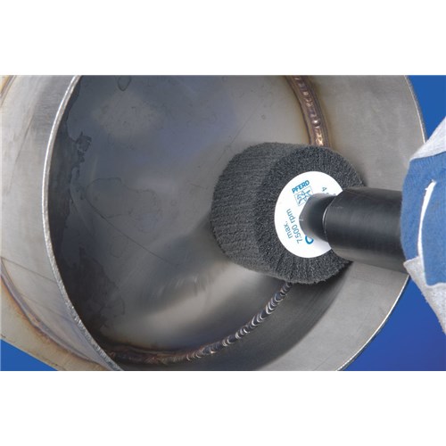 PFERD POLINOX Mounted Finishing Wheels Silicon Carbide - 6mm Shank - Surface Conditioning SiC