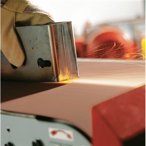 Mini Pack of 3 Linishing Belts - Aluminium Oxide 75 x 533mm - Various Grits