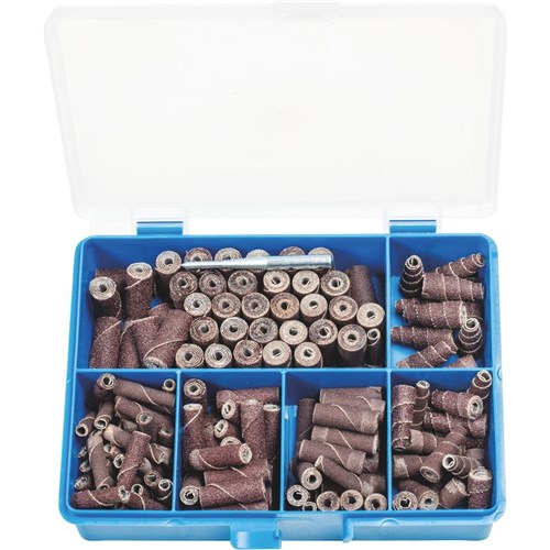 PFERD 150pc Abrasive Cartridge Rolls POLIROLL SET with Arbor  PRS 151