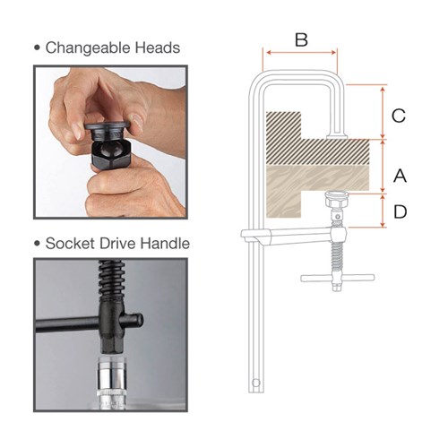 BEAM FORGED STEEL CLAMP