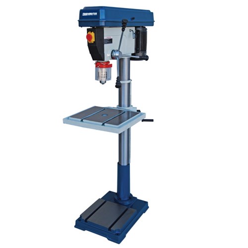 TRADEMASTER PEDESTAL FLOOR DRILL PRESS, 4MT, 32MM CAP, 12 SPEED, 510MM SWING, 1500W 240V