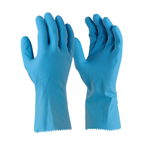 BLUE SILVERLINED GLOVE - XLARGE