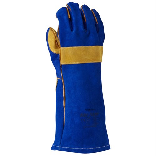 BLUE FLAME WELDERS WITH YELLOW REINFORCED PALM