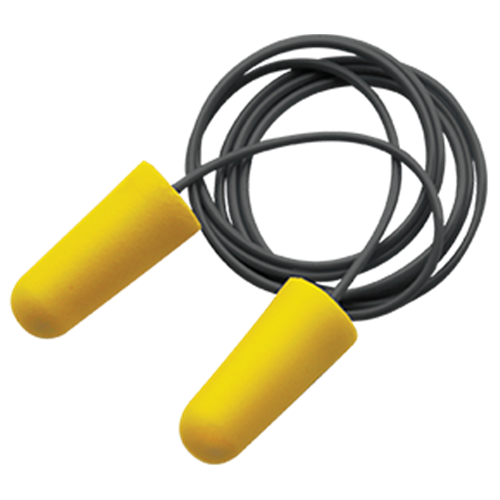 MAXISAFE TAPERED EARPLUG, CLASS 5 CORDED, BOX of 100 PAIRS