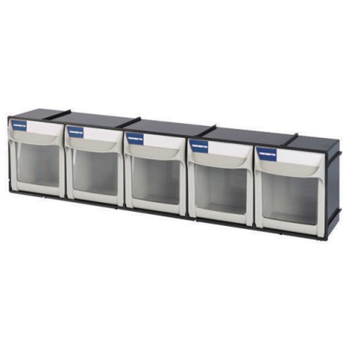 FLIP OUT BIN (FO SERIES) - 5 DRAWER